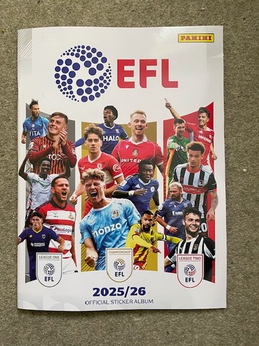 Adesivi panini efl 2025 - adesivi, 2025/26