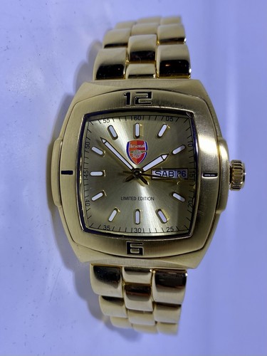 Orologio arsenal gold edizione - orologio,